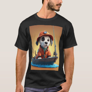 Camiseta Pescador de Cachorro