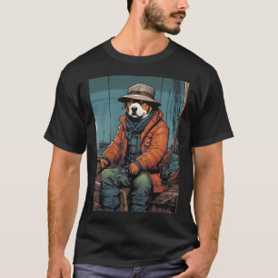 Camiseta Pescador de Cachorro