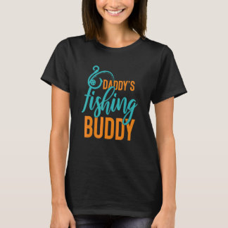 Camiseta Pescador De Companhia De pai Para Crianças