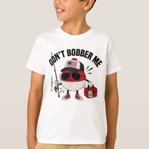 Camiseta Pescador de Flutuador Punição Patriótica Humor de 