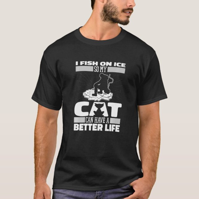 Camiseta Pescador de Gatos (Frente)