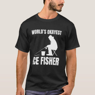 Camiseta Pescador De Gelo Mais Ou Menos Do Mundo Pesca No G
