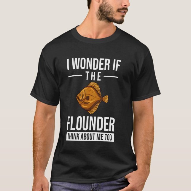 Camiseta Pescador de linguado (Frente)