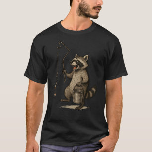 Camiseta Pescador de Lixo de Guaxinim