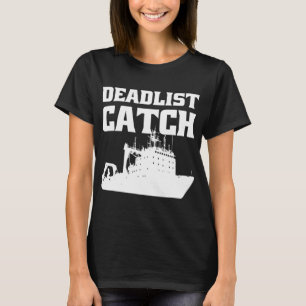 Camiseta Pescador de Peixe-Anzol do Deadliest Catch