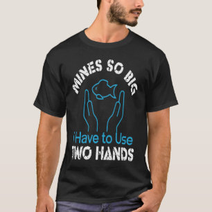 Camiseta Pescador de pesca de dias de os pais Mina é tão gr