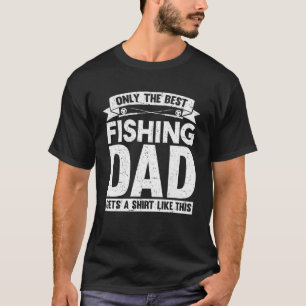 Camiseta Pescador de pesca Padre Fisher Peixe Pai