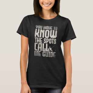 Camiseta Pescador de pesca Você tem que saber o que chamam