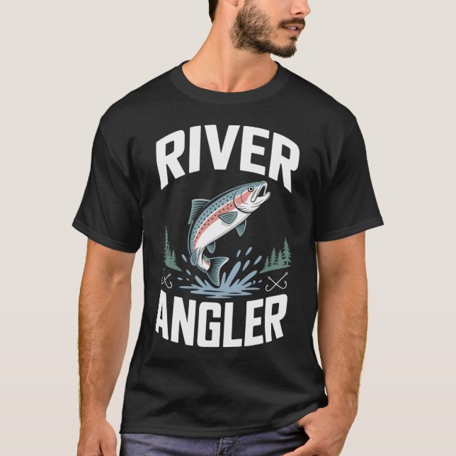 Camiseta Pescador de Rio com Mosca (Frente)