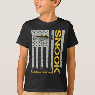 Camiseta Pescador de Robalo - Bandeira Americana Estilo Vin