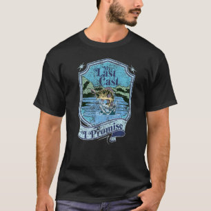 Camiseta Pescador de Robalo Minha Última Pescaria Eu Promet
