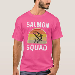 Camiseta Pescador de salmão Pesca Pescadores Salmão Praça d