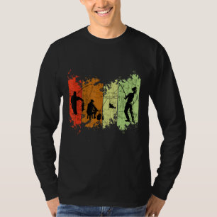 Camiseta Pescador em Retro Vintage Look