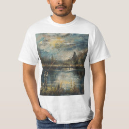 Camiseta Pescador em Sunset