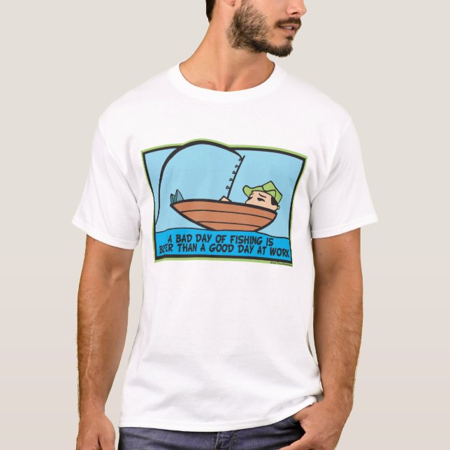 Camiseta Pescador Engraçado (Frente)