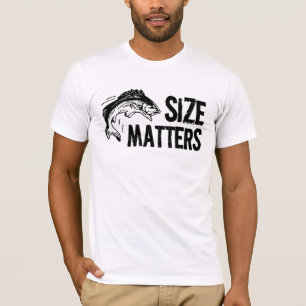 Camiseta Pescador engraçado - matérias do tamanho!