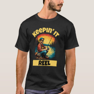 Camiseta Pescador Engraçado, Pescador, Pai Pescador para Ho