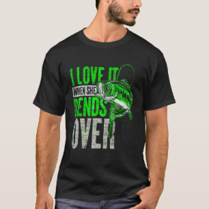 Camiseta Pescador engraçado piada de homens pescaria