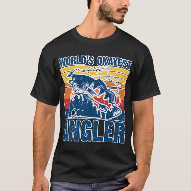 Camiseta Pescador Engraçado Sarcástico (Frente)