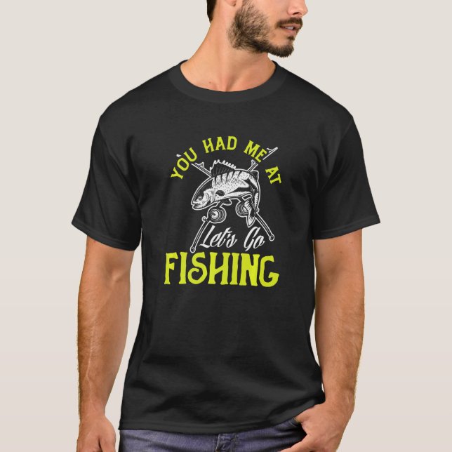 Camiseta Pescador Fisher Pescando _4 (Frente)