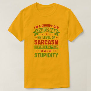 Camiseta Pescador Funny Sarcasm Novelty Humor Gift