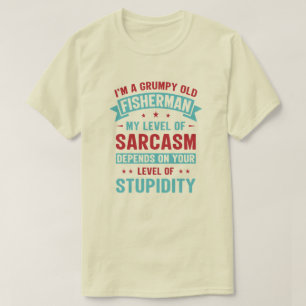 Camiseta Pescador Funny Sarcasm Novelty Humor Gift