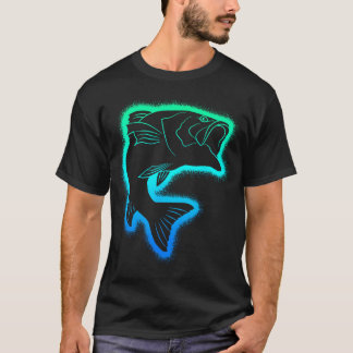 Camiseta Pescador Homens Peixes Pescaria
