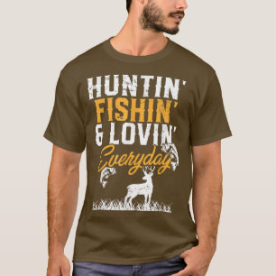 Camiseta Pescador I Caçando Pescaria E Amando Ev