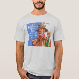 Camiseta Pescador idoso