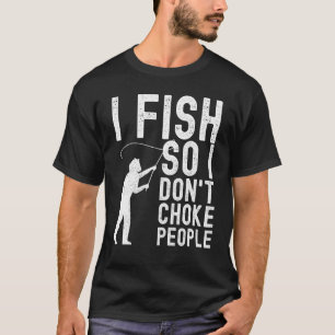 Camiseta Pescador Introvertido Antissocial Sarcástico