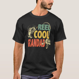 Camiseta Pescador Legal Carretel de Pesca Vintage Legal Avô