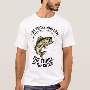 Camiseta Pescador Legal de Reel - Design de Pesca Engraçado