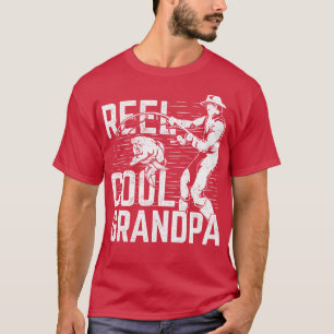 Camiseta Pescador Legal Vovô Fisher Angle Fish Funny Fis