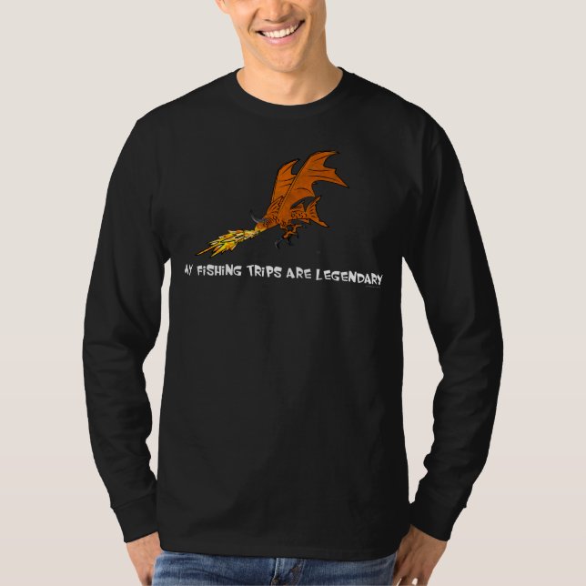 Camiseta Pescador Lendário (Frente)