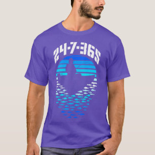 Camiseta Pescador Pai 247365 Barcos De Pesca Engraçados, Re