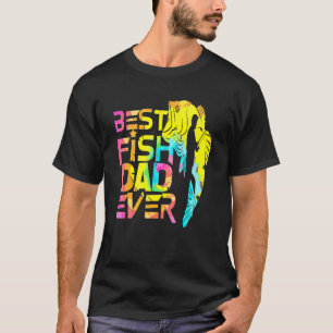 Camiseta Pescador Pai de pesca Melhor Pai De Peixe Nunca