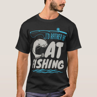 Camiseta Pescador Peixe-Pescador Eu Preferencialmente A Pes