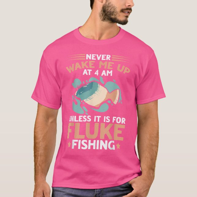 Camiseta Pescador Peixes Capturador Pescador Pescador Fluid (Frente)