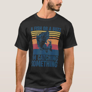Camiseta Pescador Pescando Um Peixe Ou Uma Abelha Estou Peg