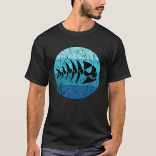 Camiseta Pescador Pirata Pastafari Monstro de Espaguete Voa