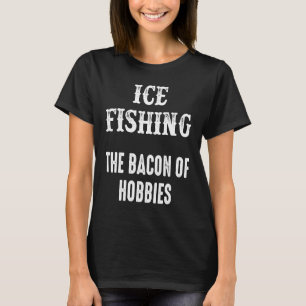 Camiseta Pescador Sortudo De Pesca De Gelo 1