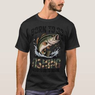 Camiseta Pescadores de Crappie Pescando Este É Meu Pesqueir