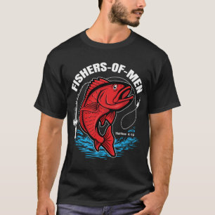 Camiseta Pescadores de Homens Letras Brancas