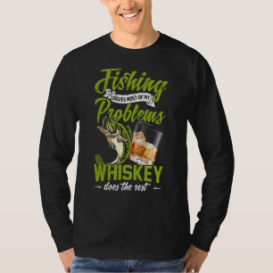 Camiseta Pescadores De Minhoca Resolvem A Maioria Dos Meus