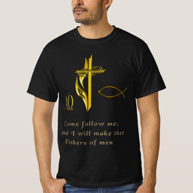 Camiseta pescadores de t-shirts masculinas (Frente)