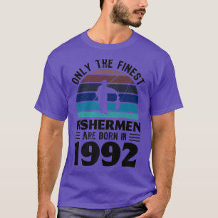 Camiseta Pescadores Nascer 1992 Presente De Pesca aniversár