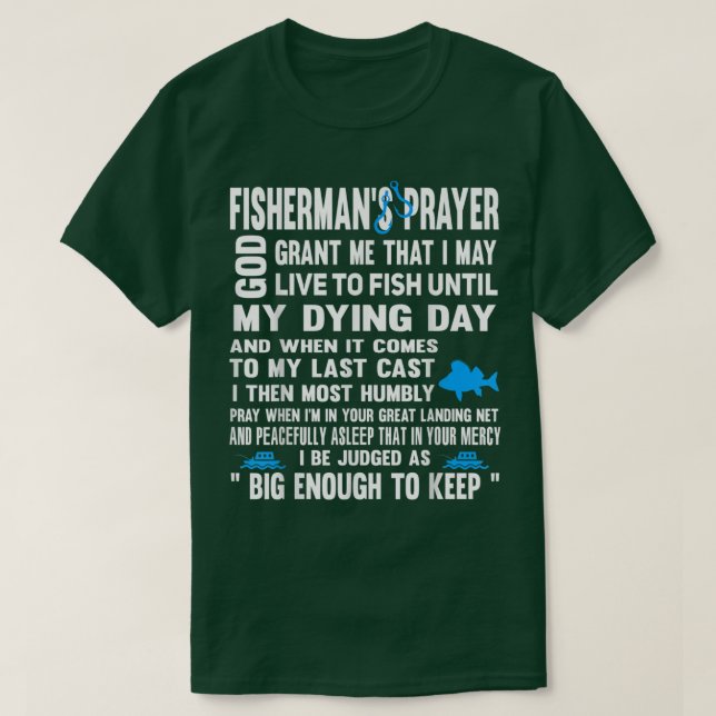 Camiseta Pescadores Prayer T , (Frente do Design)