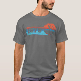 Camiseta Pescadores Vintage nascer 1975 Pesca de Aniversári
