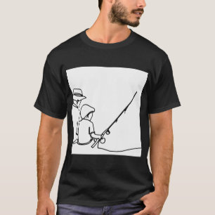 Camiseta Pescando com o Vovô