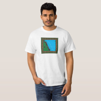 Camiseta Pescando o ano novo: T-shirt Menos-Caro